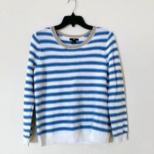 H&M  Knit sweater with shinny neck line